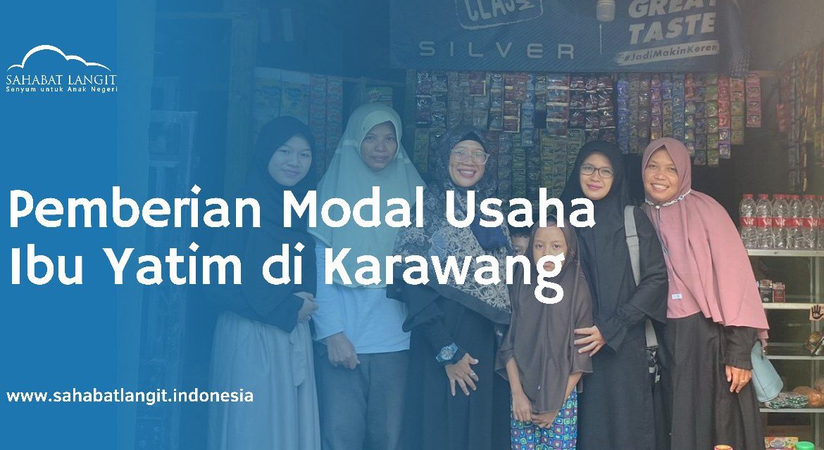 Penyaluran Modal Usaha Ibu Yatim Karawang