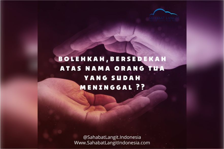 Sedekah atas nama orang tua